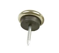 AMIG - Patin de pied de meuble 60 - Ø27 mm - Zamak - Nickelé