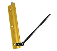 Amig - Penture Ressort en Aluminium | Charnière Réglable pour Portes Légères | Ressort en Acier Inoxydable | Installation Simple pour Placards, Ou, Aluminium