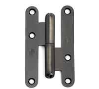 AMIG Pernio 405/95 - Charnière en acier sans remate finition cuir pour porte main gauche - 95 mm de hauteur