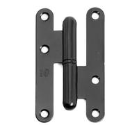 AMIG Pernio 405/95 - Charnière sans embout, main gauche, chant rond, noir - 95 mm de hauteur
