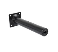 AMIG - Pied de table 4 - Ø30 x 150 mm - Acier - Noir