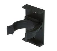 Amig - Pince pour pied de meuble de cuisine et de salle de bain | Mod. 11 | Ø27 mm | Aide à fixer la plinthe dans les armoires basses | Placement dans les plinthes en bois | Plastique noir