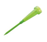 Amig - Pluviomètre | Gradué Et 40 mm | 240mm | Comprend 1 Cheville De Placement | Fixation Facile À L'Herbe Ou Au Sol | 1 mm D'Eau Équivaut À 1 Litre | Polypropylène | Vert