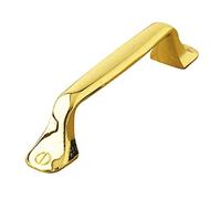 Amig - Poignée de meuble Zamak Mod.70 Finition dorée | Poignée idéale pour placer horizontale ou verticale dans des tiroirs et des portes de tous types de meubles et armoires | Dimensions : 96 mm