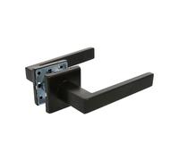 Amig Poignée de porte sur rosace - Noir