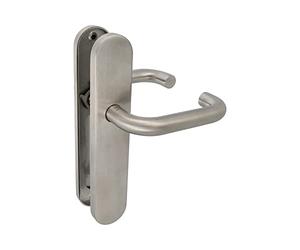 Amig - Poignée de Tirage Noir en Inox 18/8 | Serrure à Encastrer avec rille d’Aération 20x10 avec Moustiquaire | Adaptateur de Prise avec Interrupteur, 3PX