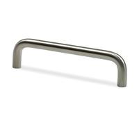 Amig - Poignée pour meubles | Acier inoxydable 18/8 | Design moderne et élégant | Installation facile | Compatible tiroirs et portes, Mate, Ø10 x 160 mm, ACIER INOXYDABLE 18/8