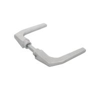 AMIG - Poignées de porte en aluminium 2114 - 104 x 56 mm - Aluminium - Argent