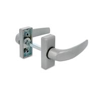 AMIG - Poignées de porte en aluminium DELTA - 121 x 72 mm - Aluminium - Argent