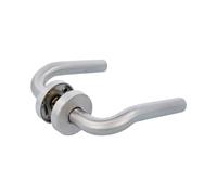 AMIG - Poignées sur rosace 20R - Ø53 mm - Acier inoxydable AISI 304 - Mat
