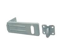 Amig - Porte-bagages avec système de charnière | Verrouillage robuste | Boucle ou loquet de verrouillage | Acier et finition zingué | Argent | 90 x 37 mm