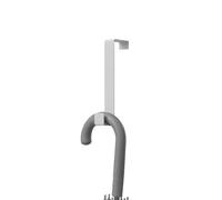 Amig - Porte-manteau de porte - 180 x 25 mm - Porte-manteau couleur blanc - Fabriqué en acier. Mod. CP40