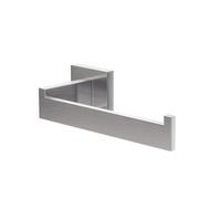 Amig - Porte-Papier Toilette Mod. Isla-3 | Support de Rouleau WC avec vis incluses | 165 x 75 x 55 mm | Acier Inoxydable | Argent Mat