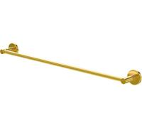 Amig - Porte-Serviettes de Salle de Bain Mod. Gorliz-2 | Support Mural pour Serviettes avec vis incluses | 655 x 46 x 62 mm | Acier Inoxydable et Zamak | Or Mat