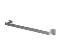 Amig - Porte-Serviettes de Salle de Bain Mod. Isla-1 | Support Mural pour Serviettes avec vis incluses | 600 x 80 x 55 mm | Acier Inoxydable | Argent Mat