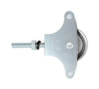 Amig - Poulie de Corde à Linge | Acier | Poulie métallique de 39 mm | Vis de Fixation et Guides Inclus