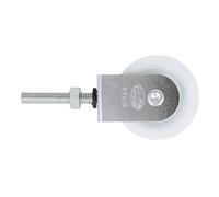 Amig - Poulie Étendoir Murale en Acier Inoxydable 39mm | Installation Facile | Robuste et Durable | Idéal pour Terrasse et Balcon, Acier, M6 X 40 MM, Acier Inoxydable