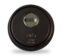 Amig Protecteur de cylindre acier - Noir mat