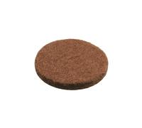 Amig - Protection pour Pieds de Meubles | Mod. 80 | Ø 22 mm | Feutre adhésif | Recommandé pour Le Bois, la céramique et Le parquet | Protège Le Sol Contre Les Rayures | Feutre Marron