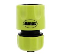 Amig - Raccord Rapide Pour Tuyau D'Arrosage | 1/2" | Avec Système D'Emboîtement Rapide | Connexion Rapide Et Facile Pour Tuyaux D'Arrosage | Plastique Abs | Vert Pistache