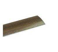 Amig - Revêtement de sol | Adhésif | Profil de liaison pour sols, parquet et terrasse | Bande de transition | Couleur Sapelli | Dimensions : 985 mm x 4 mm x 0,5 mm | Spécial pour planchers en bois