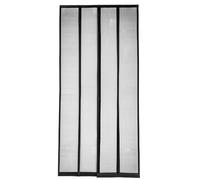 Amig - Rideau Moustiquaire pour Portes - 100 x 220 cm - Gris - PVC et Fibre de verre - Protection anti-moustiques - Pour portes de passage, balcons ou terrasses - Montage avec vis - Mod. MP02