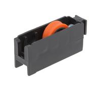 AMIG - Roulement fenêtre COR11 - 56 x 23 mm - Nylon - Noir