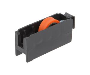 AMIG - Roulement fenêtre COR11 - 56 x 23 mm - Nylon - Noir