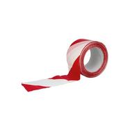 AMIG - Ruban de Balisage - Pour Délimiter les Zones de Danger - Non Adhésif - Polyéthylène Basse Densité (LDPE) - 70 mm x 200 m - Ruban Jaune et Noir