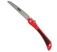 Amig - Scie Pliante de Taille, Lame en Acier de 180 mm, Manche Pliable Bimatière Antidérapant, Scie à Main en Acier Léger et Confortable pour Couper les Branches et les Troncs, Verrou de Sécurité