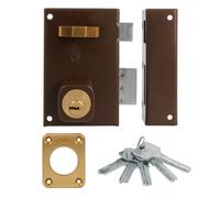 Amig Serrure en applique batteuse - Marron