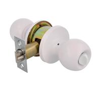 AMIG - Serrure tubulaire 610 - Laiton - Blanc