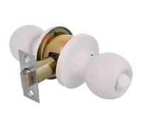 Amig Serrure tubulaire à bouton - Blanc