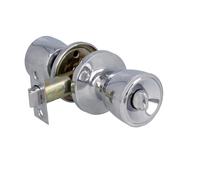 Amig Serrure tubulaire à bouton - Chromé brillant