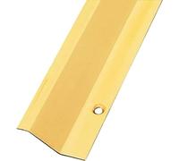 Amig - Solin De Joint De Sol | 720 mm X 40 mm | Bande De Transition À Gradins avec Fixation par Vis | Couvre-Joint des Bords | Laiton | Couleur Or