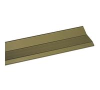 Amig - Solin De Joint De Sol | 720 mm X 40 mm | Bande De Transition et Adhésif | Bande De Chant pour Bois, Parquet, Parquets, Sols En Bois, Marbre, Joints De Marbre et De Carrelage | Aluminium Doré