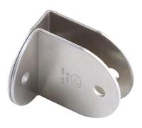 Amig - Support De Fixation D'Écran | 54 X 67 X 2 mm | Idéal Pour Fixer Des Panneaux En Bois Au Mur | Excellent Dans Les Salles De Bains Publiques | Acier Inoxydable 18/8 Plaqué Argent Mat