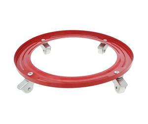 AMIG - Support pour bouteille butane 2605 - Ø31 x 5 cm - Acier - Orange