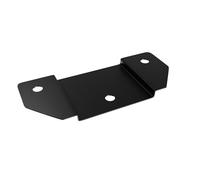Amig - Support pour pieds de table | Accessoire pour modèle 2410 | Matériau : Acier | Dimensions : 92 x 40 x 7 mm | Haute résistance | Finition en noir mat | Pied de table industriel