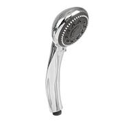 Amig - Téléphone de douche anticalcaire Mod.LAIDA | Pommeau de douche 5 positions ou types de chorro | Tête de filetage facile à installer | Léger et résistant | Finition chromée