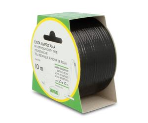AMIG - Toile étanche 516 - 10 m x 50 mm - Noir