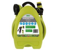 AMIG - Tuyau enrouleur 2074 - 10 m - PVC - Vert pistache