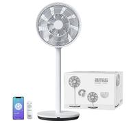 Amig - Ventilateur sur pied et de table - Ventilateur silencieux avec oscillation et plusieurs vitesses - Utilisation polyvalente intérieure - Ø 40 cm - Métal et ABS - Finition blanche