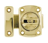 AMIG - Verrou à bouton 388 - 50 mm - Zamak - Laitonné verni
