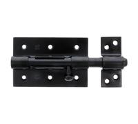AMIG - Verrou de box 454 - 85 mm - Acier - Noir