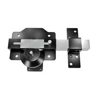 AMIG - Verrou de sécurité 1 - 88 x 153 mm - Acier - Noir