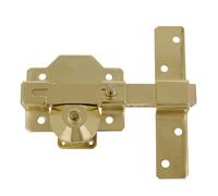 AMIG - Verrou de sécurité 1 - 88 x 153 mm - Acier - Or