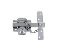 AMIG - Verrou de sécurité 1C - 88 x 153 mm - Acier - Chromé brillant