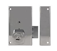 Amig - Verrou de sécurité avec levier de fermeture et languette pour portes en bois Mod. 75P