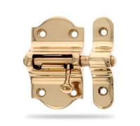Amig - Verrou Porte - Modèle 720 - Laiton - 30 mm - Vis incluses - Idéal pour portes et fenêtres - Finition : Polie